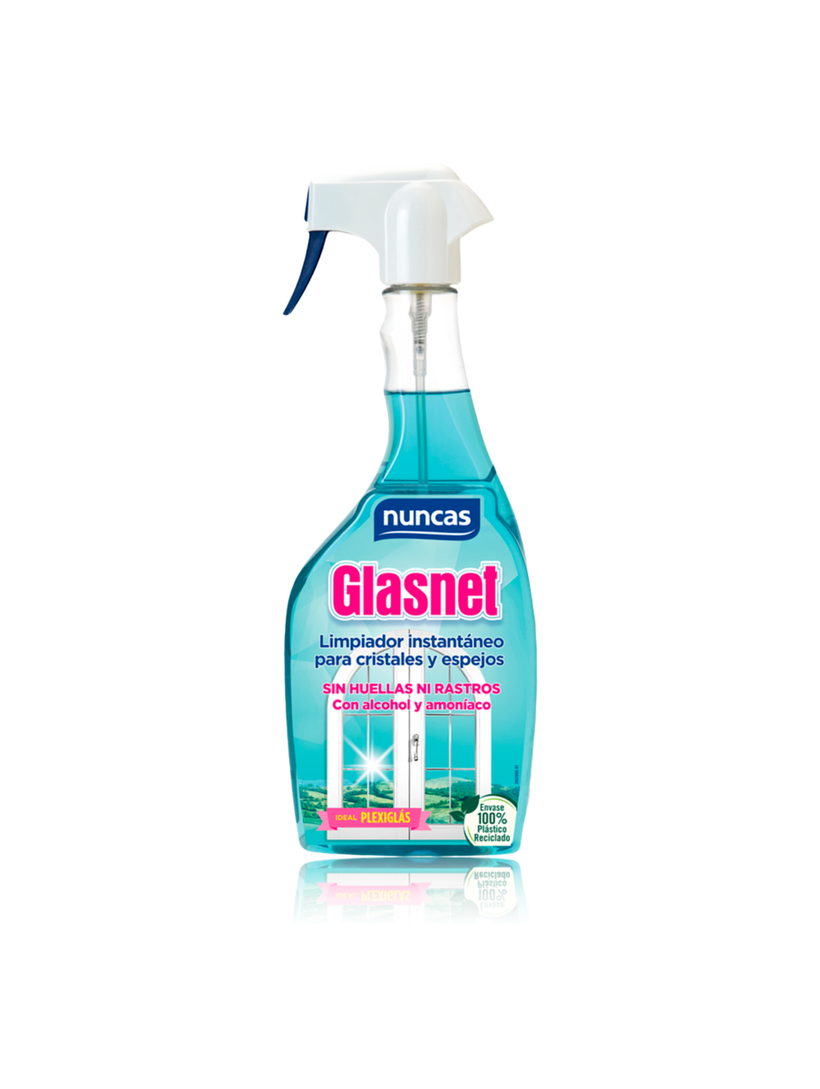 Glasnet - Detergente de Vidrios y Espejos - 750ml