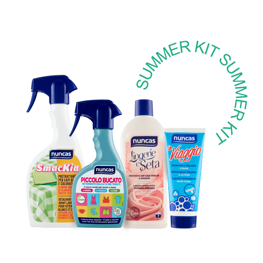 Vacanza Perfetta - Kit da Viaggio per il Bucato | Nuncas