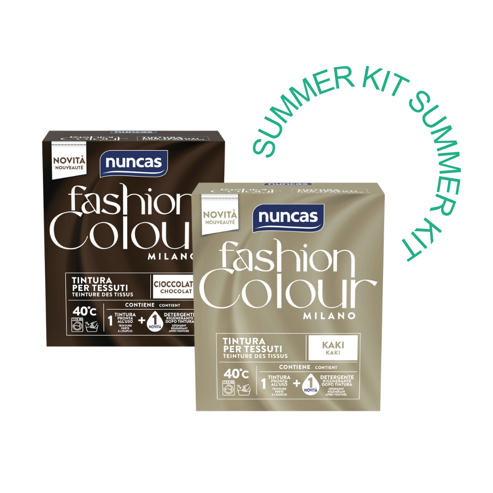 Arts & Crafts Fashion Colour - Eleganza Naturale | Kit per tingere i tessuti | Nuncas