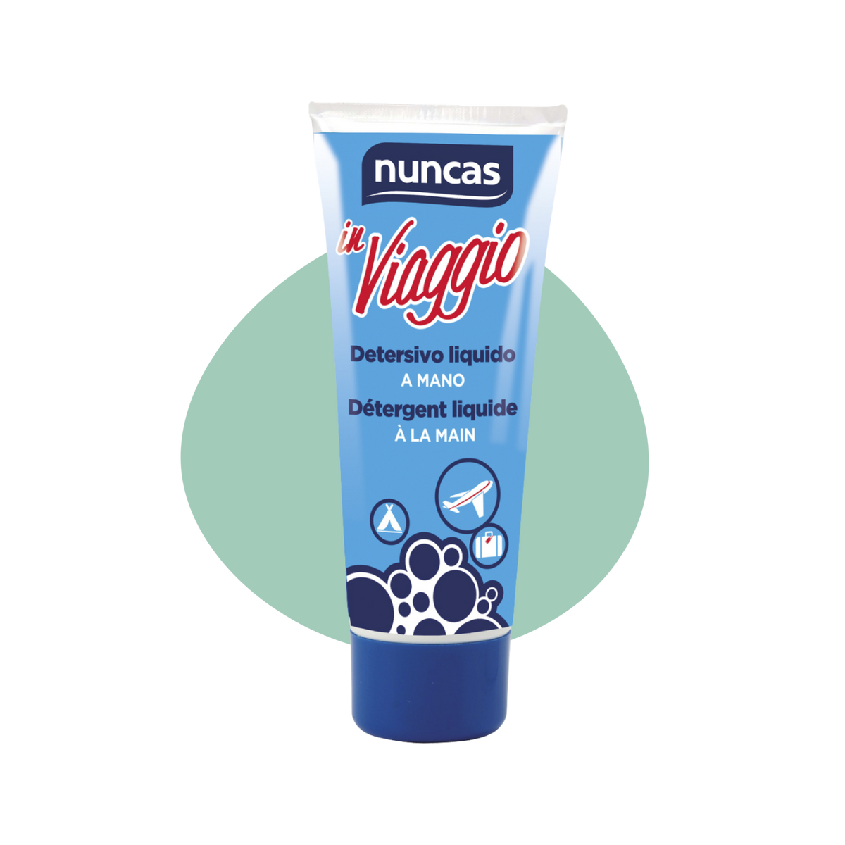 In Viaggio Detersivo Liquido a Mano Capi Bianchi e Colorati - 100ml