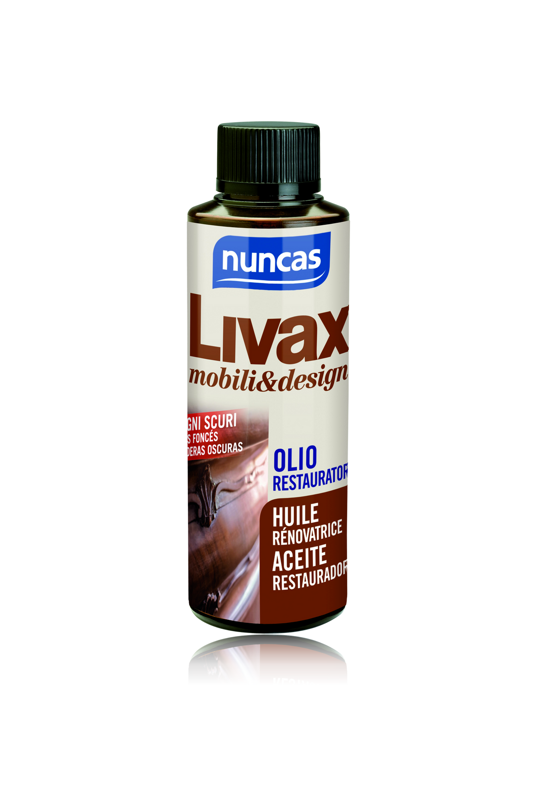 Livax Mobili&amp;Design - Aceite Restaurador Maderas Oscuras - 120ml