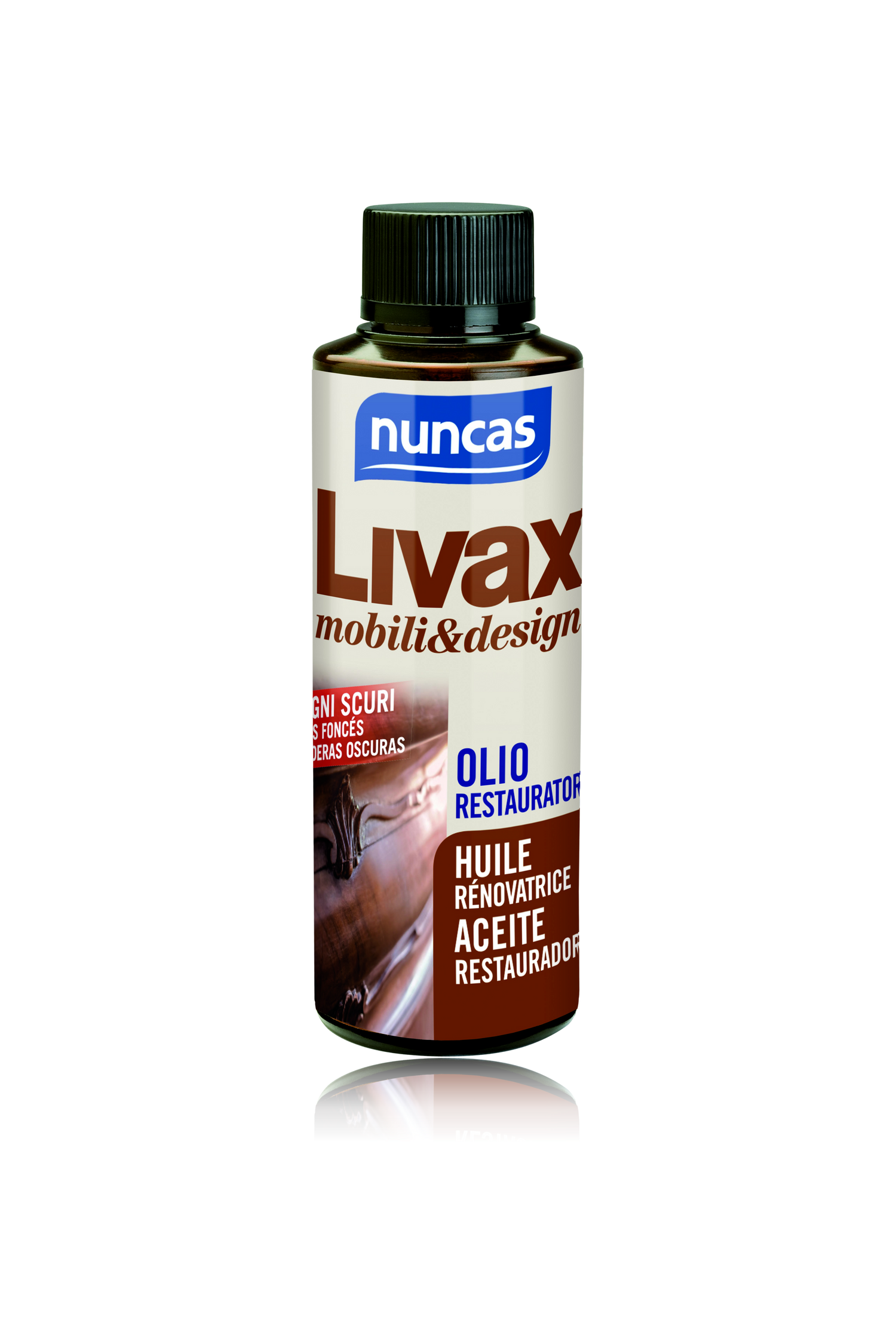 Livax Mobili&Design - Aceite Restaurador Maderas Oscuras - 120ml