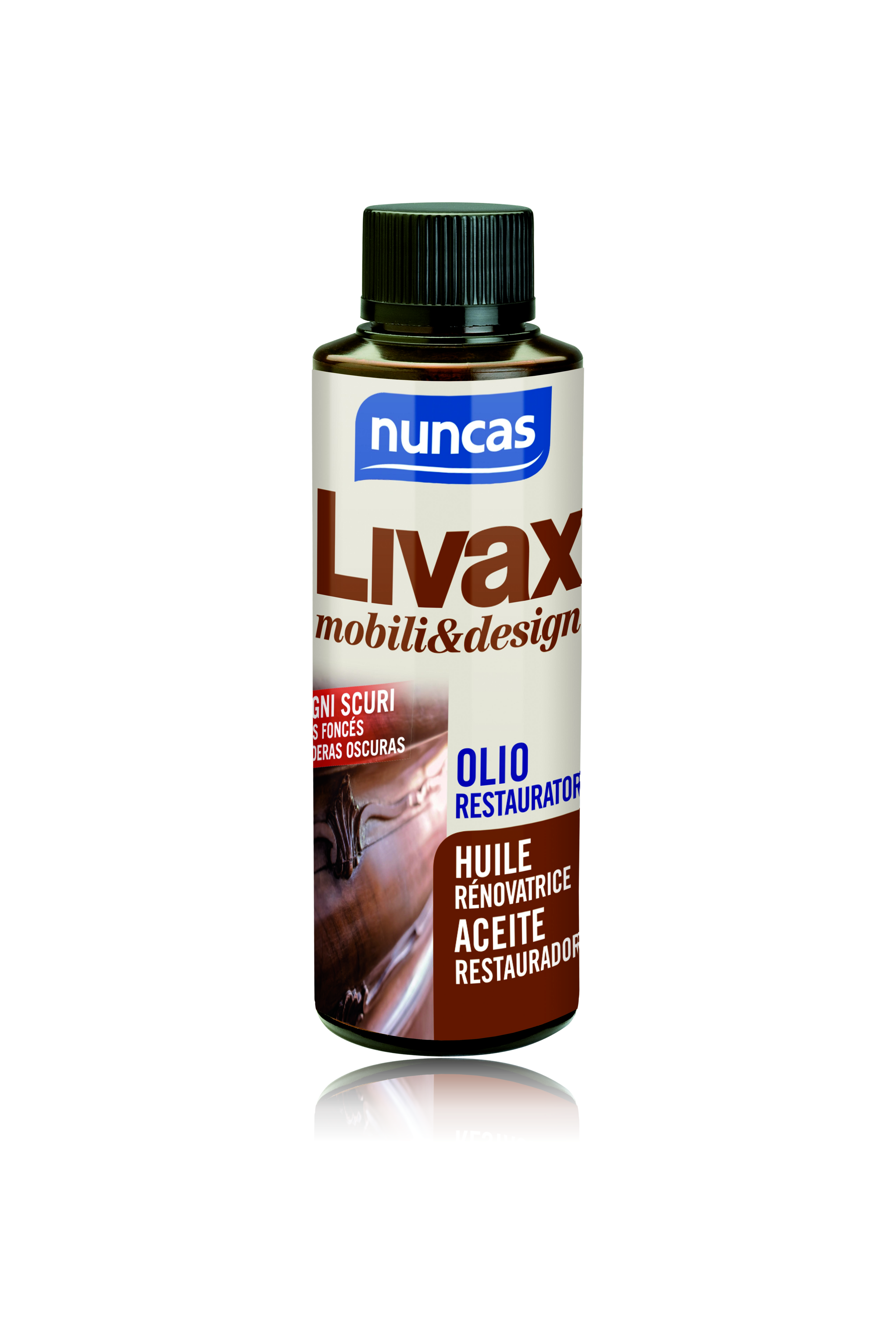 Livax Mobili&amp;Design - Aceite Restaurador Maderas Oscuras - 120ml