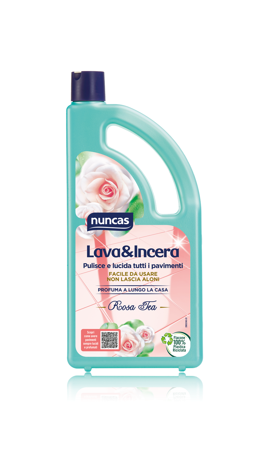 Lava &amp; Incera Detergente Pavimenti Rosa Tea - 1000ml