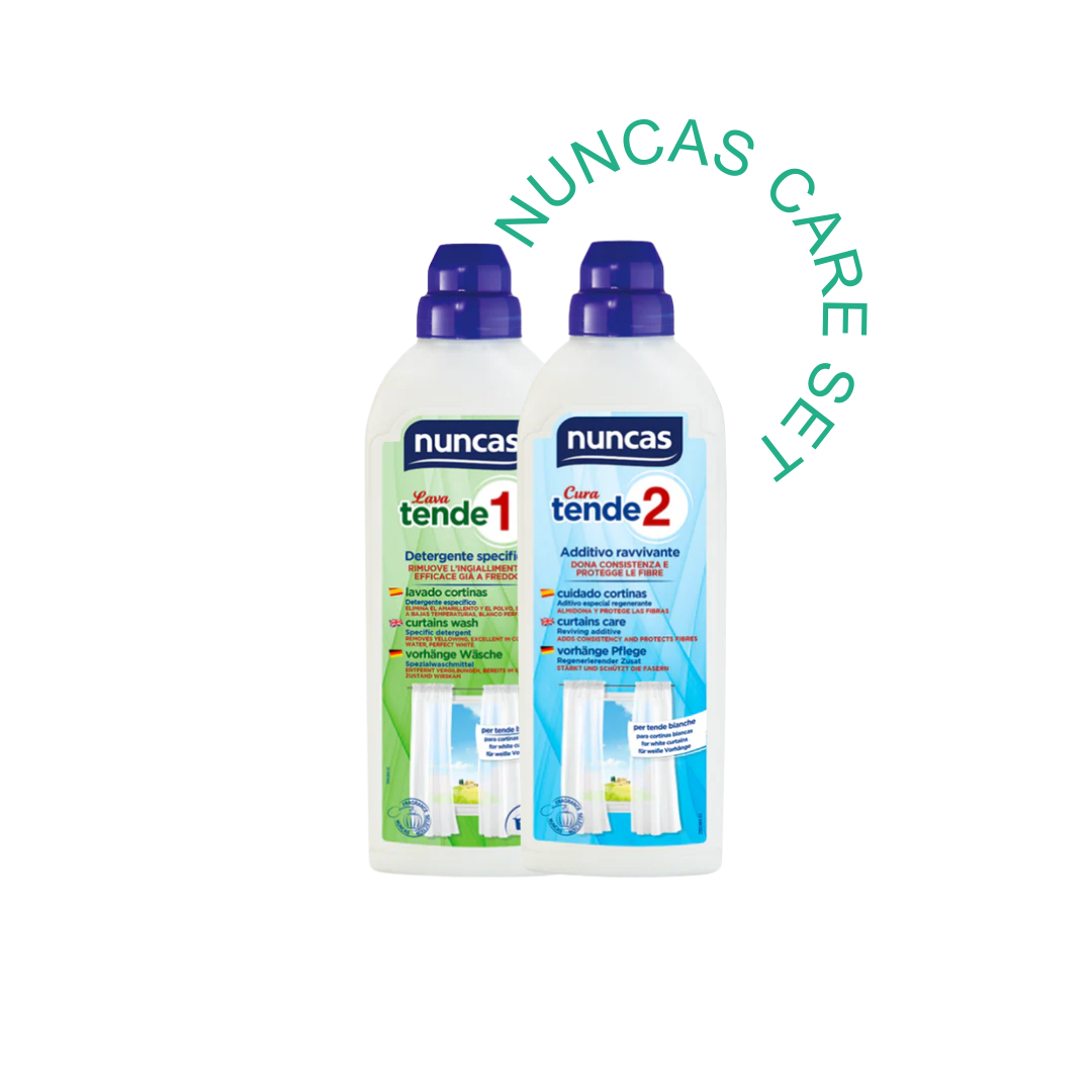 Nuncas Cortinas Blancas - Care Set