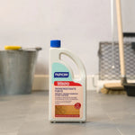 Winto Disincrostante forte per tutte le superfici resistenti agli acidi - 1000 ml - immagine ambientata del prodotto appoggiato su un pavimento in gres
