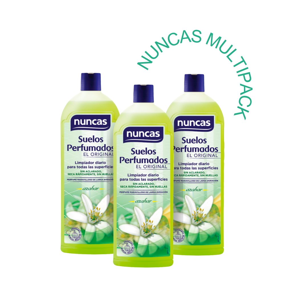 Suelos Perfumados - Detergente Azahar - 1000ml - Multipack | Nuncas