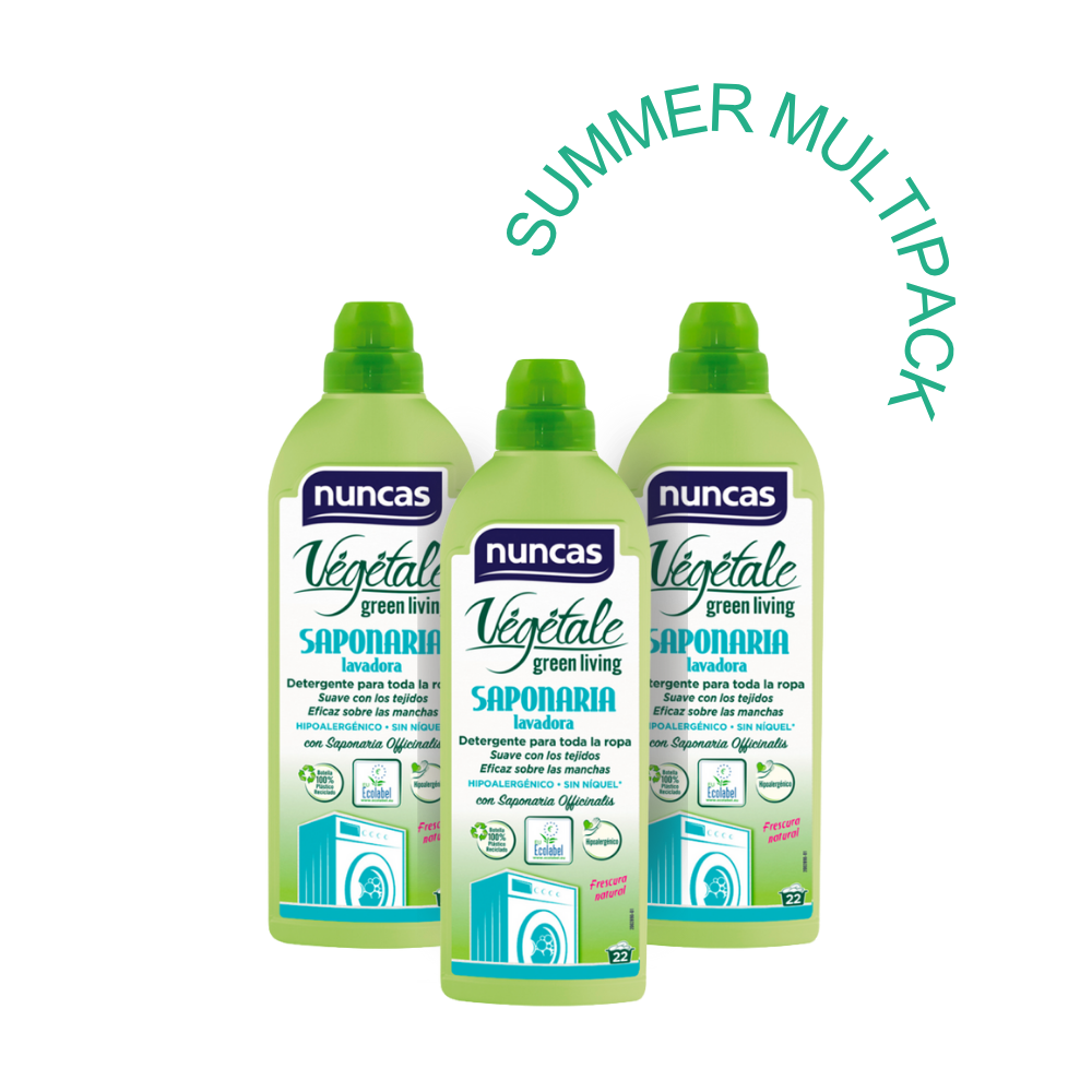 Vegetale - Detergente para Lavadora Saponaria - 1000ml - Multipack | Nuncas