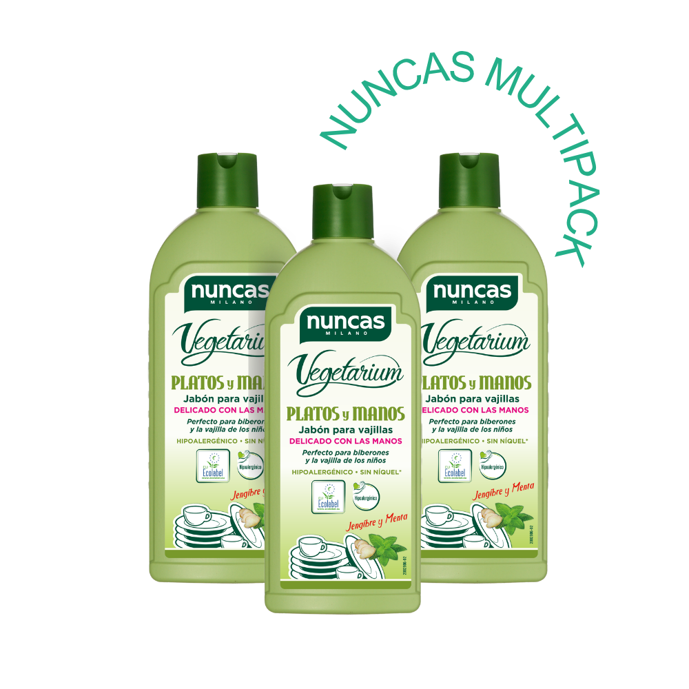 Vegetarium - Detergente para Platos y Manos - 500ml - Multipack