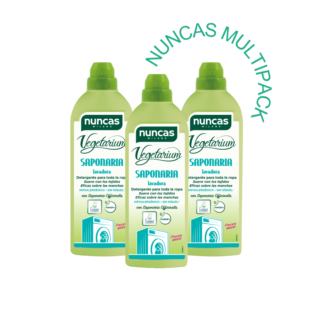 Vegetarium - Detergente para Lavadora Saponaria - 1000ml - Multipack
