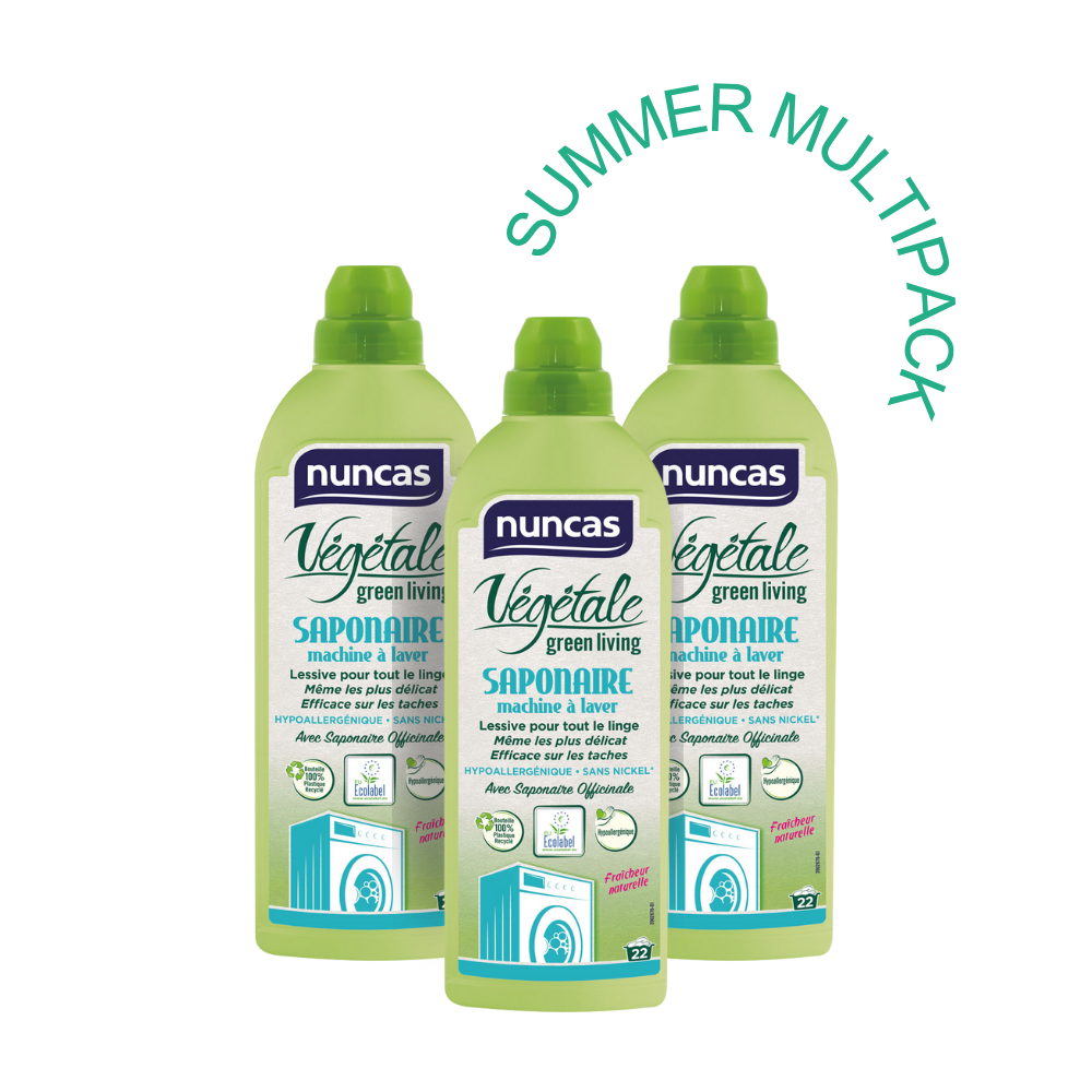 Végétale Saponaire Machine à Laver - Lessive pour Tissus délicats - 1000ml | Nuncas