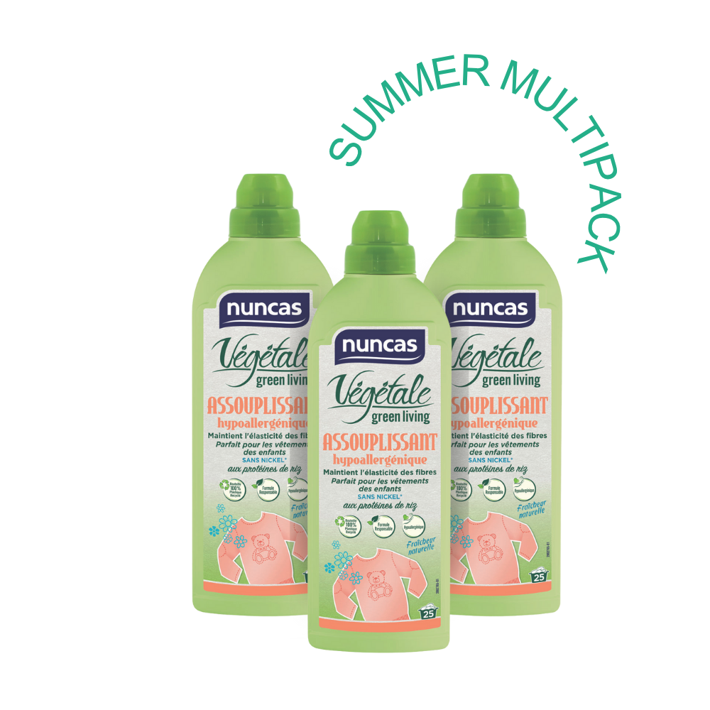 Végétale Assouplissant Pour Tissus Délicats - 750ml - Multipack | Nuncas