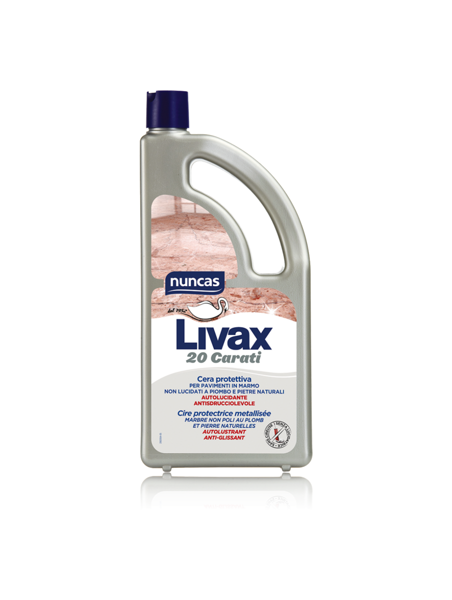 Livax 20 Carati Cire Protectrice Metallisée Pour le Marbre