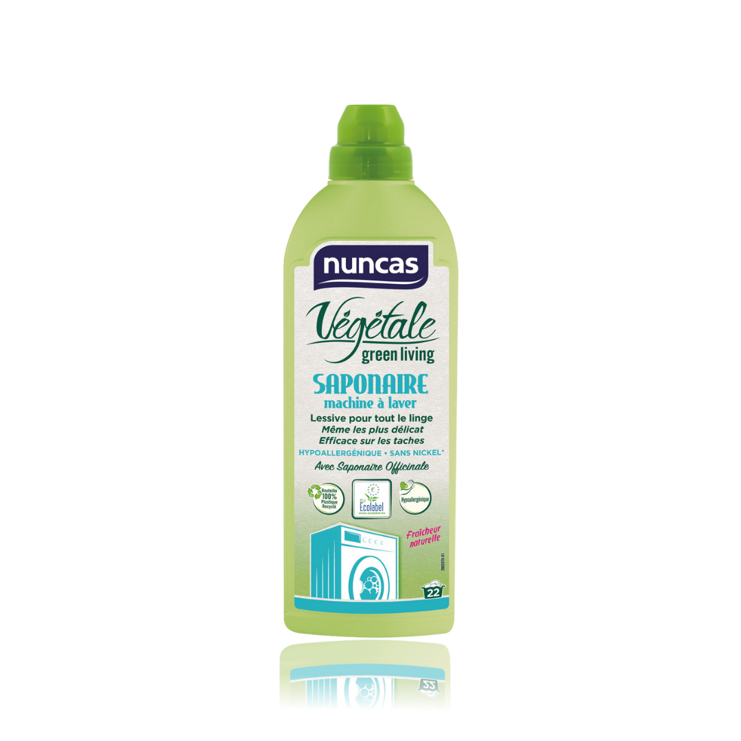 Végétale Saponaire Machine à Laver - Lessive pour Tissus délicats - 1000ml